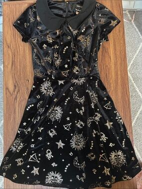 ModCloth Collectif Astrology Size Small UK10 Dress